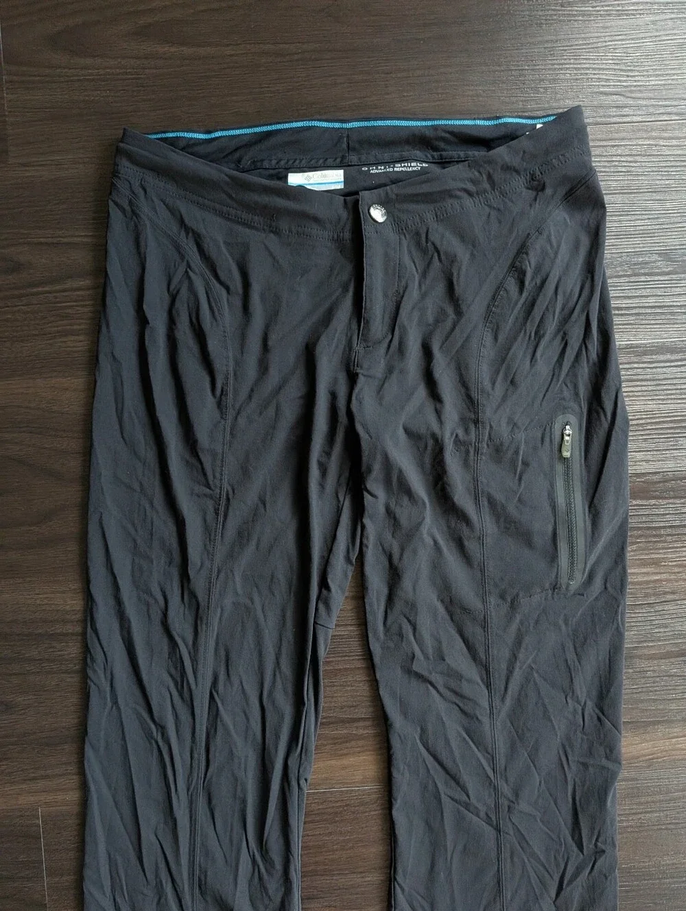 Colombia Women's Black Light Hiking Pant Gorpcore Outdoors 6